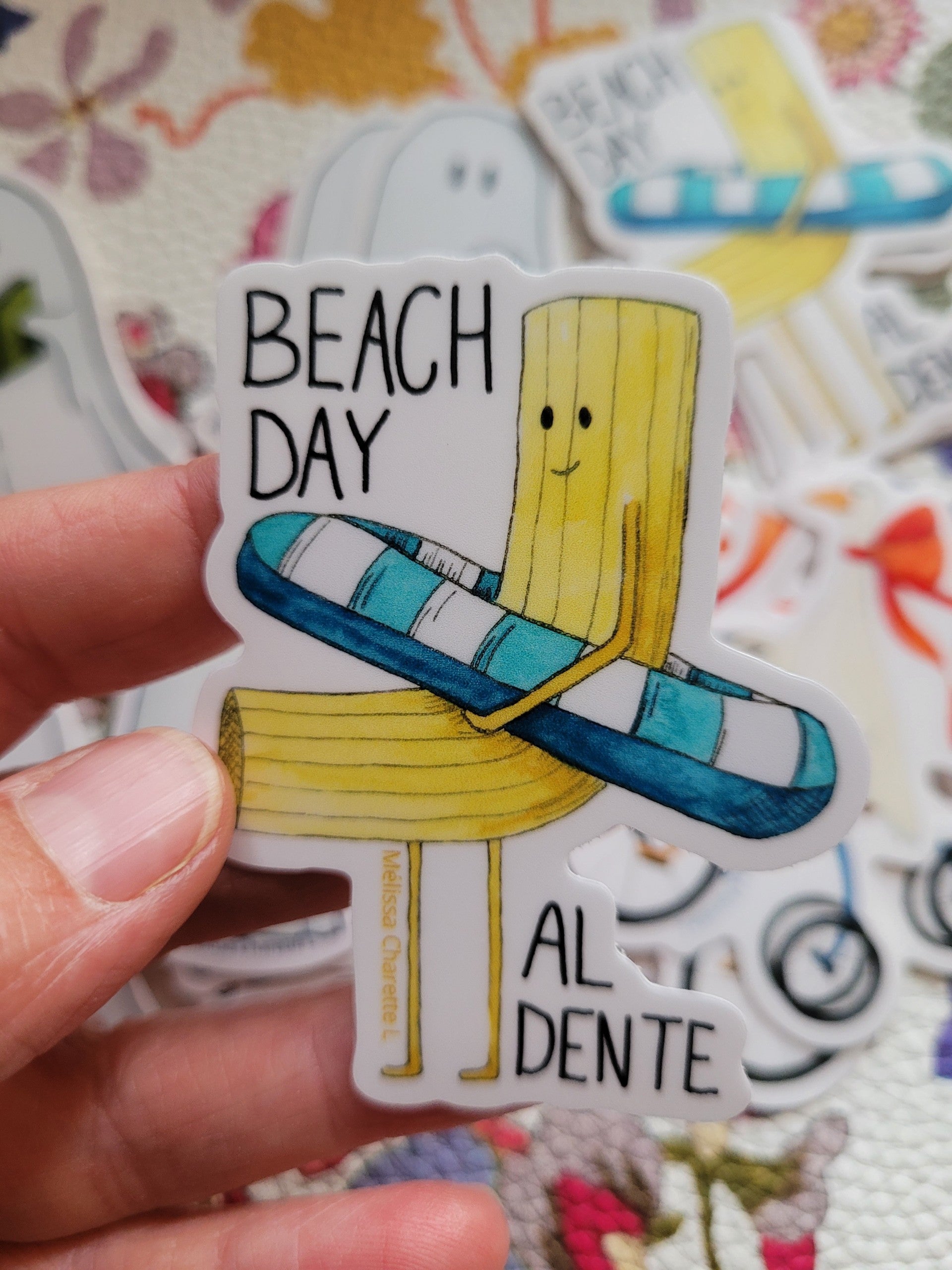 Autocollant - Beach Day
