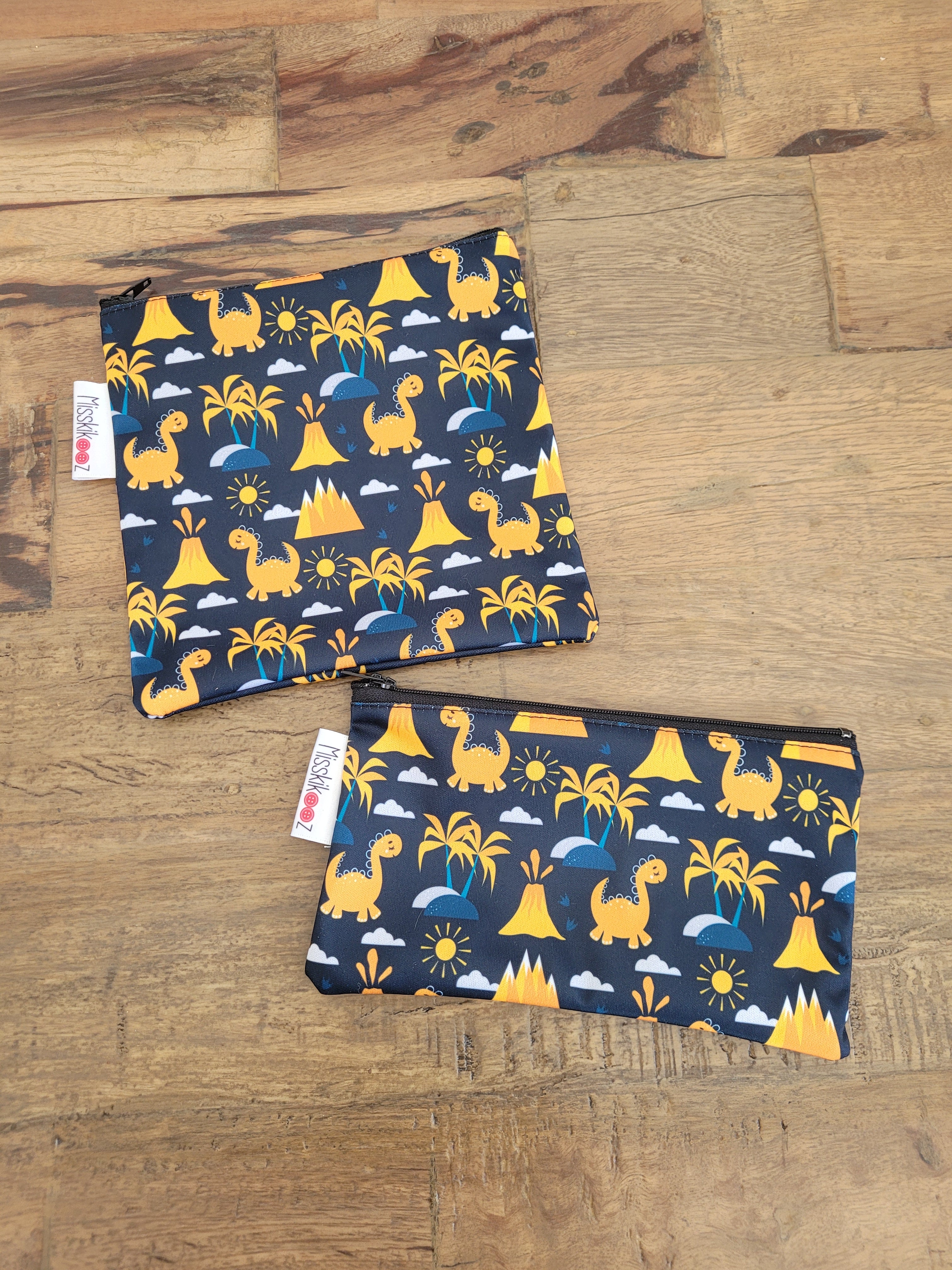 Duo sac collation et sandwich dinos